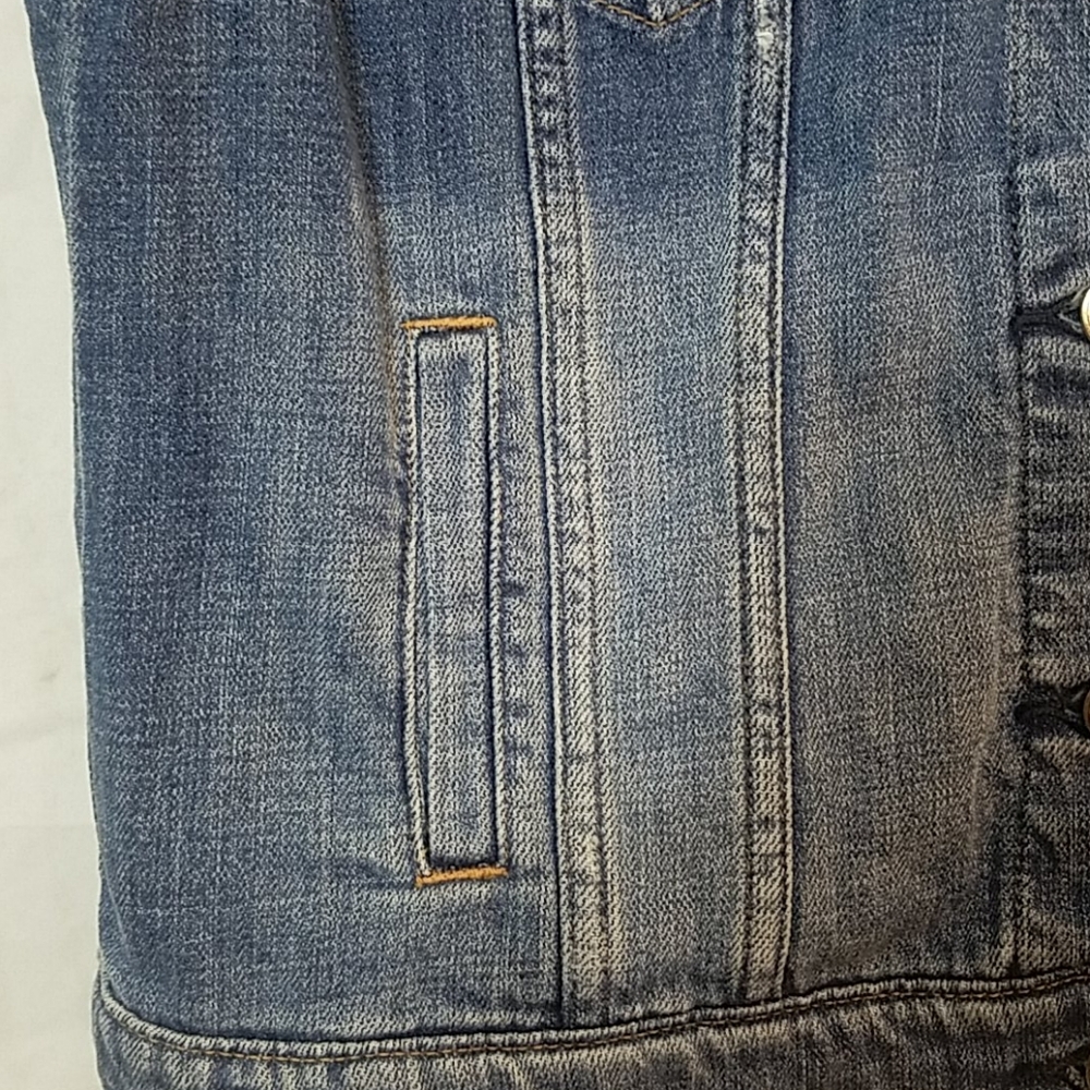 J Crew Indigo Denim Vest - Picture 5 of 7